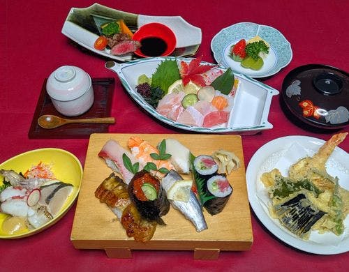 ゆらり寿司会席