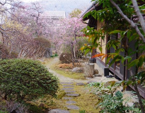 備中屋長衛門の中庭