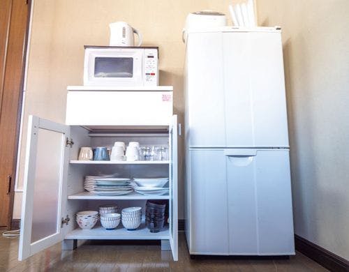 冷蔵庫・食器棚
