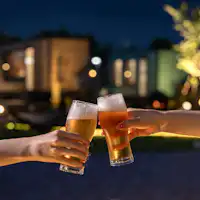 하루의 마무리는 건배로