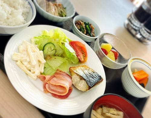 レストランおススメの朝食プレート