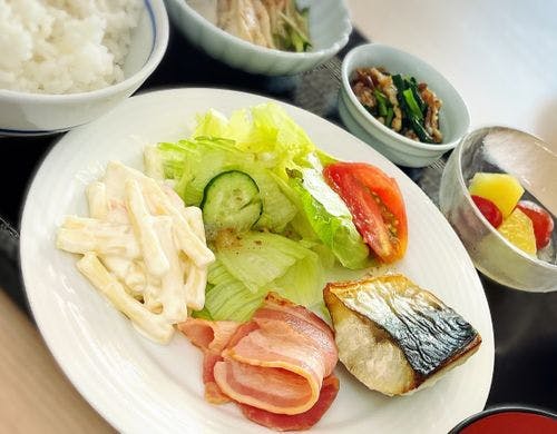 レストランおすすめの朝食プレート