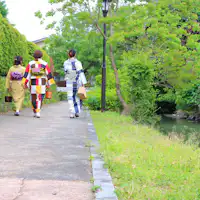 【เดินเล่นในชุดกิโมโน】