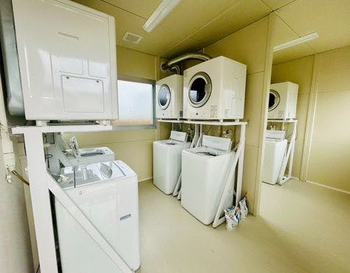 無料ランドリー（洗濯機・乾燥機）