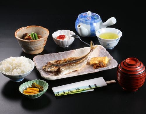 料理_朝食一例。朝はやっぱり和朝食。