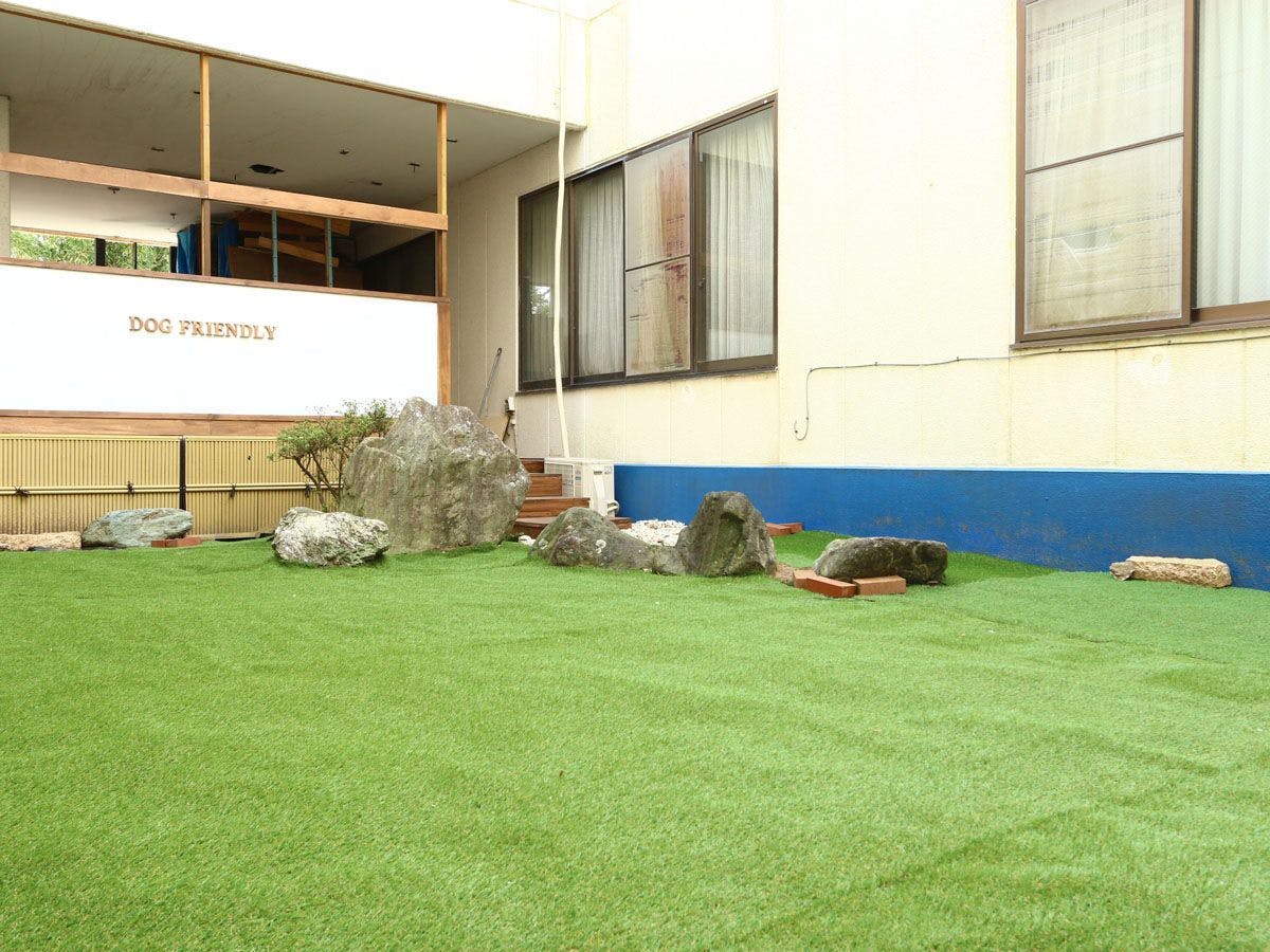 ลานวิ่งเล่นสำหรับสุนัข◆ปรับปรุงใหม่ในสวนกลาง