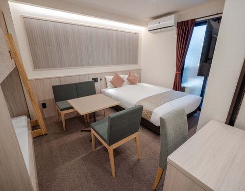 Bunk Quad<BR>定員： 4名<BR>面積：24.31平米