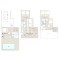 อาคาร H: แผนผังห้อง