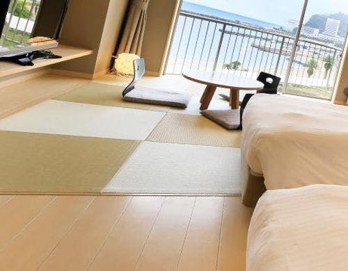 琉球畳で和の寛ぎ