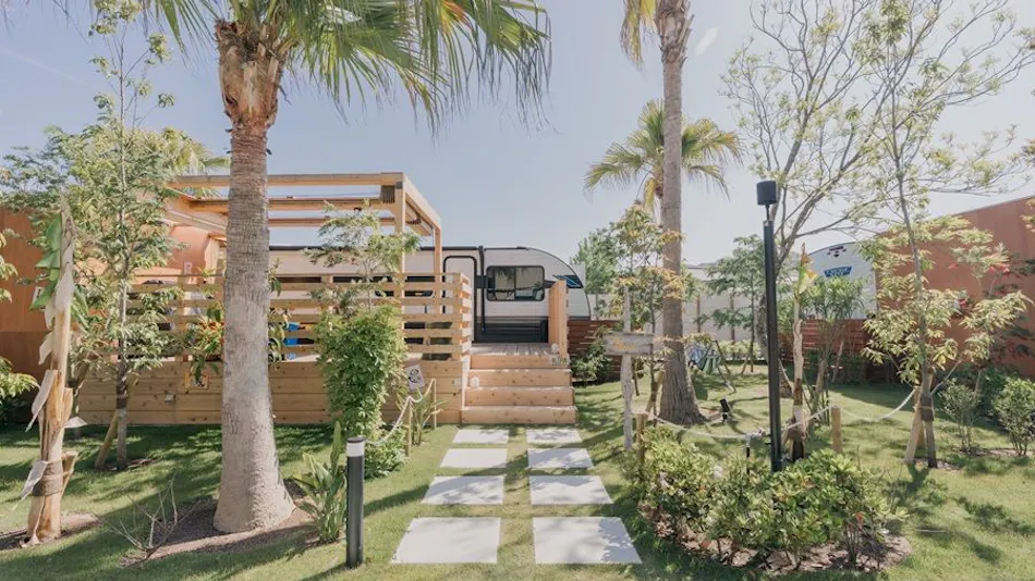 Glamping Trailer Lanikai