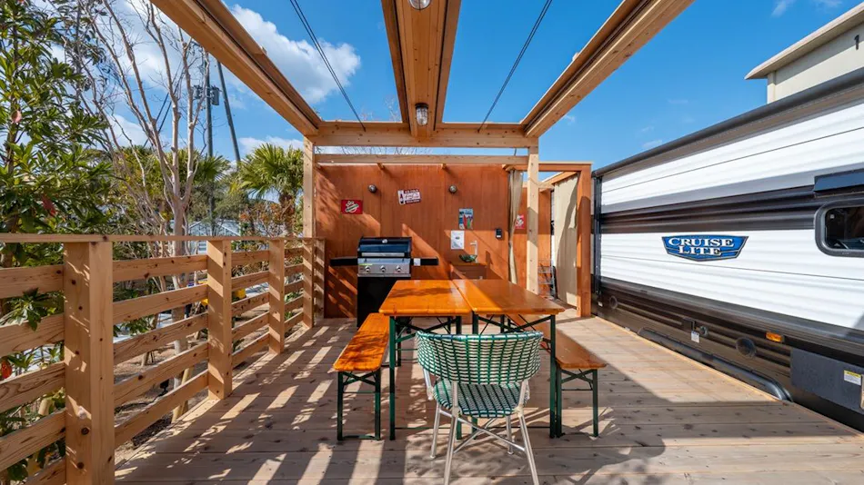 Glamping Trailer Lanikai