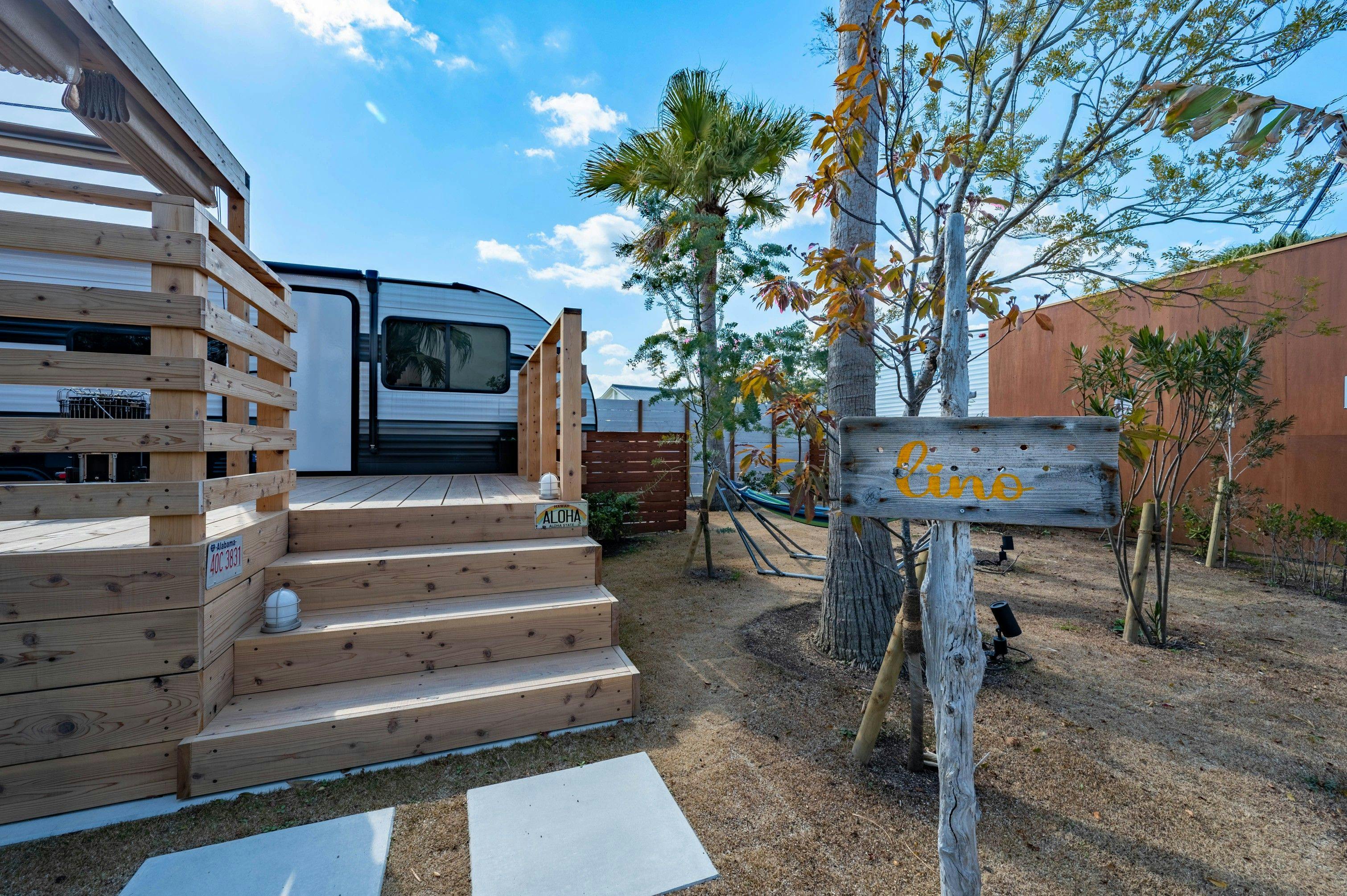 Glamping Trailer Lanikai