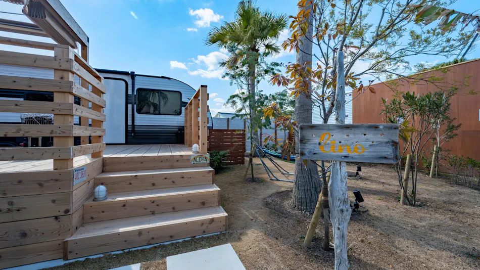 Glamping Trailer Lanikai
