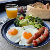 ภาพตัวอย่างอาหารเช้า