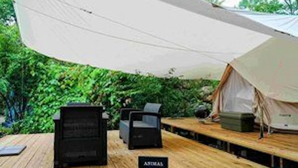 Azumino Kunugi no Mori Garden Glamping Azumino BASE Pole Camp