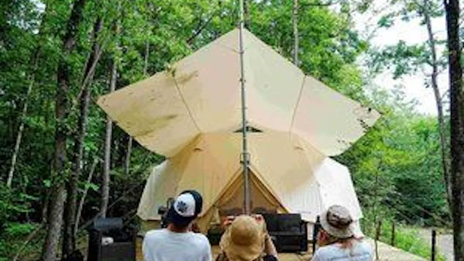 Azumino Kunugi no Mori Garden Glamping Azumino BASE Pole Camp
