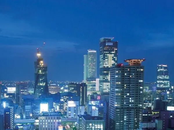 高層階から眺める名古屋の夜景