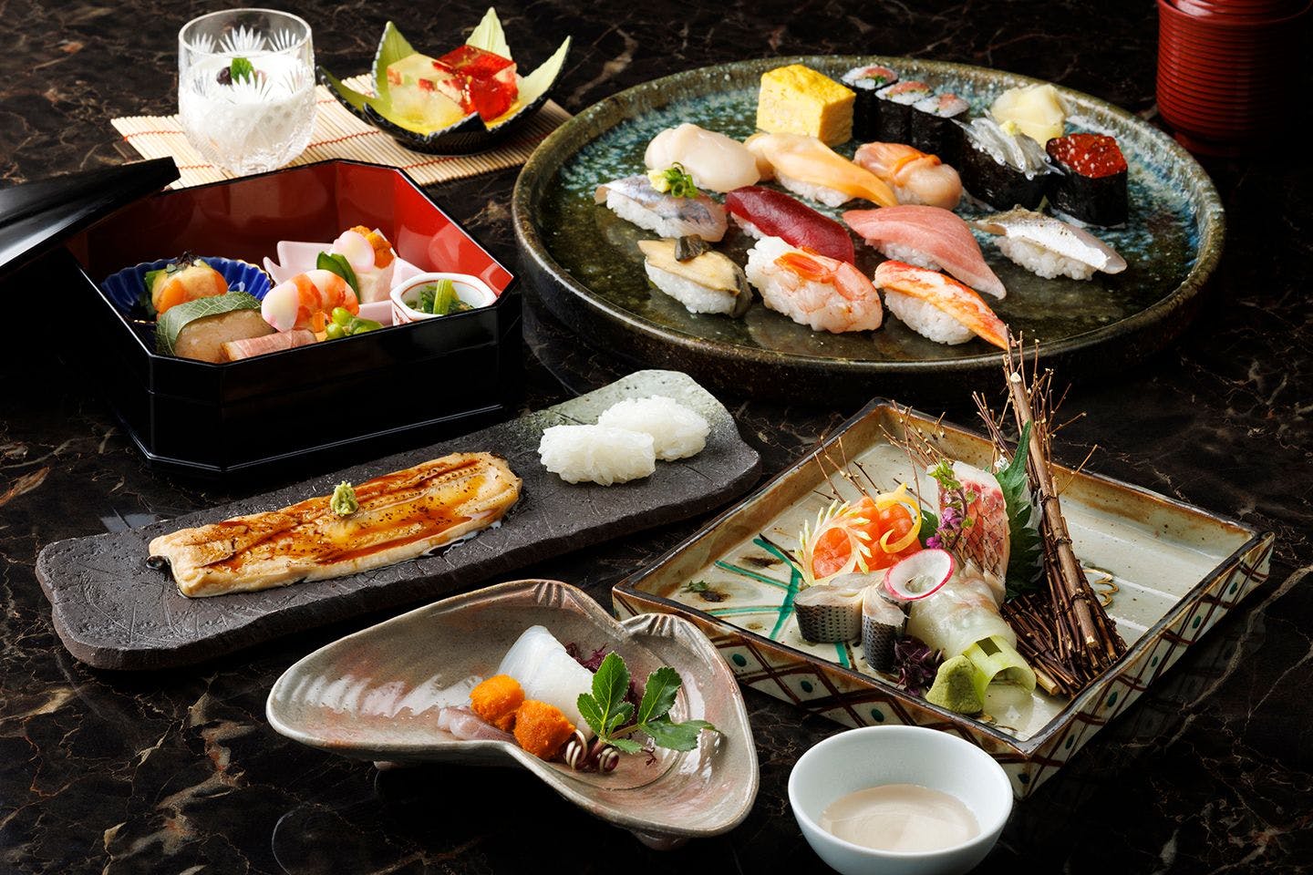 湯本富士屋ホテル - 夕朝食付き／特選寿司コース - 【禁煙】本館 和