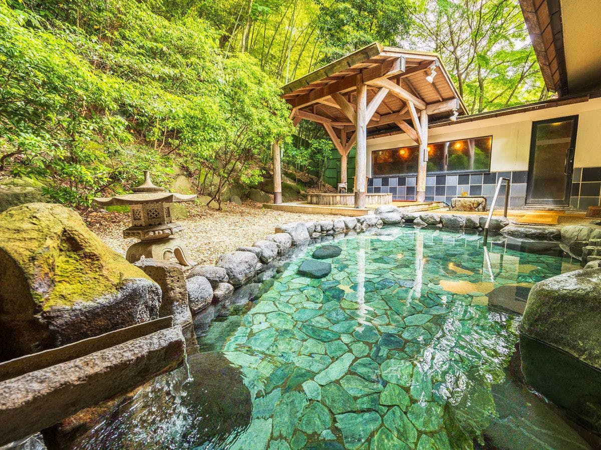 女性用大浴場　露天風呂