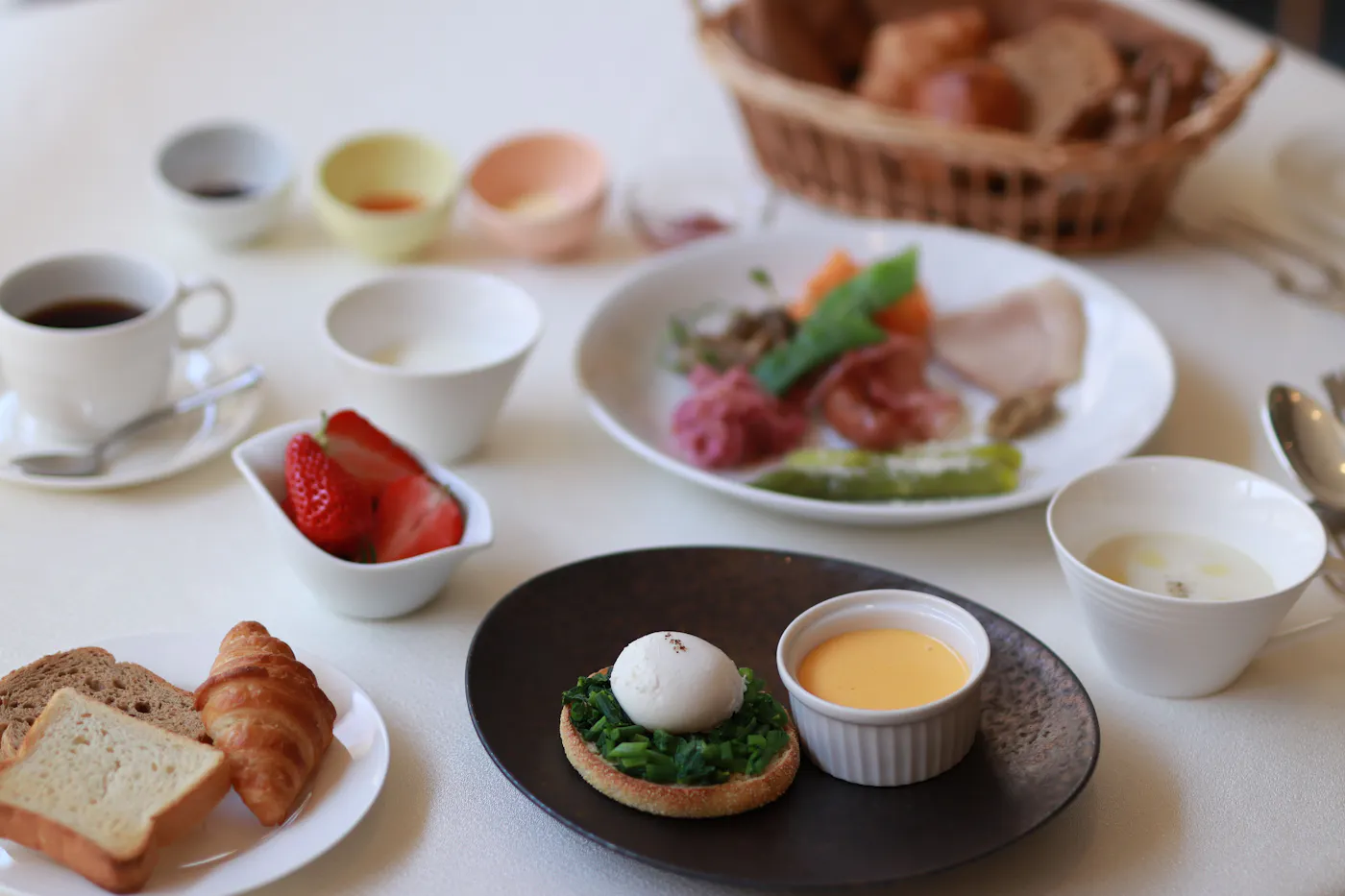 扉温泉 明神館:朝食