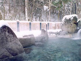 囲炉裏会席と樹氷の宿　不動温泉　華菱（はなびし）