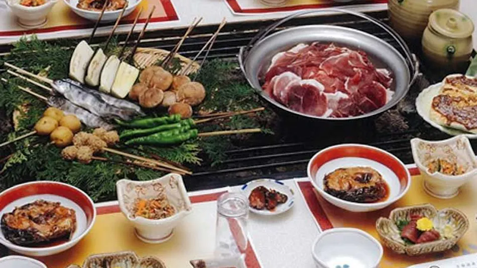 Irori Kaiseki and Juhyo Inn Fudo Onsen Hanabishi