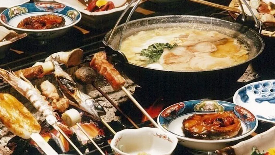 Irori Kaiseki and Juhyo Inn Fudo Onsen Hanabishi