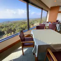 レストランからみる景色(海側)