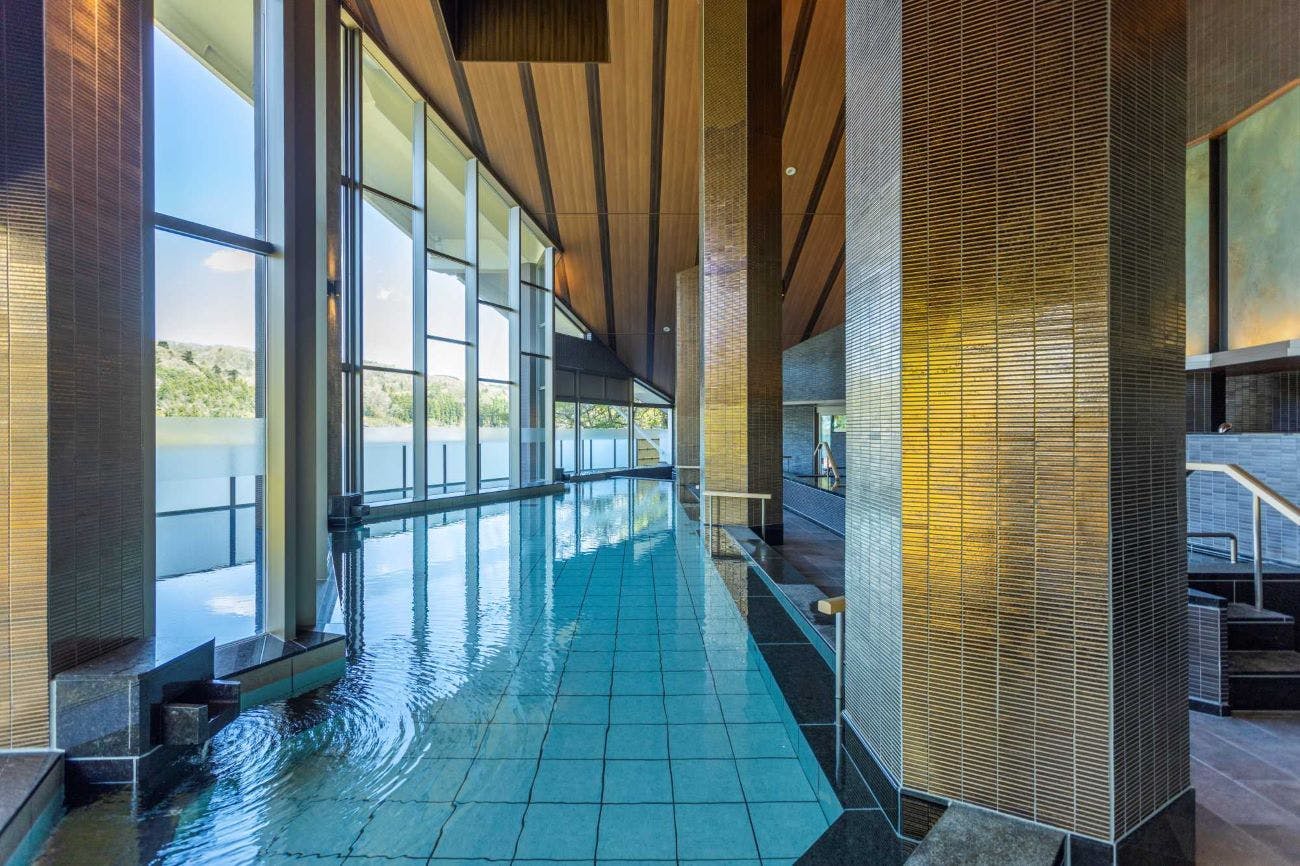 【카게츠칸 1층 대욕장】