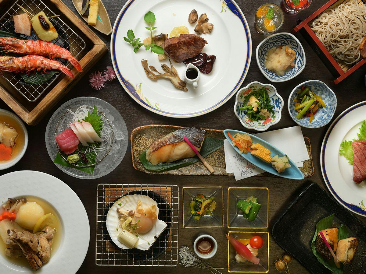 【ハーフビュッフェ】お肉とお魚＜どちらも選べるメイン料理＞【出来立てを楽しめるライブキッチン】