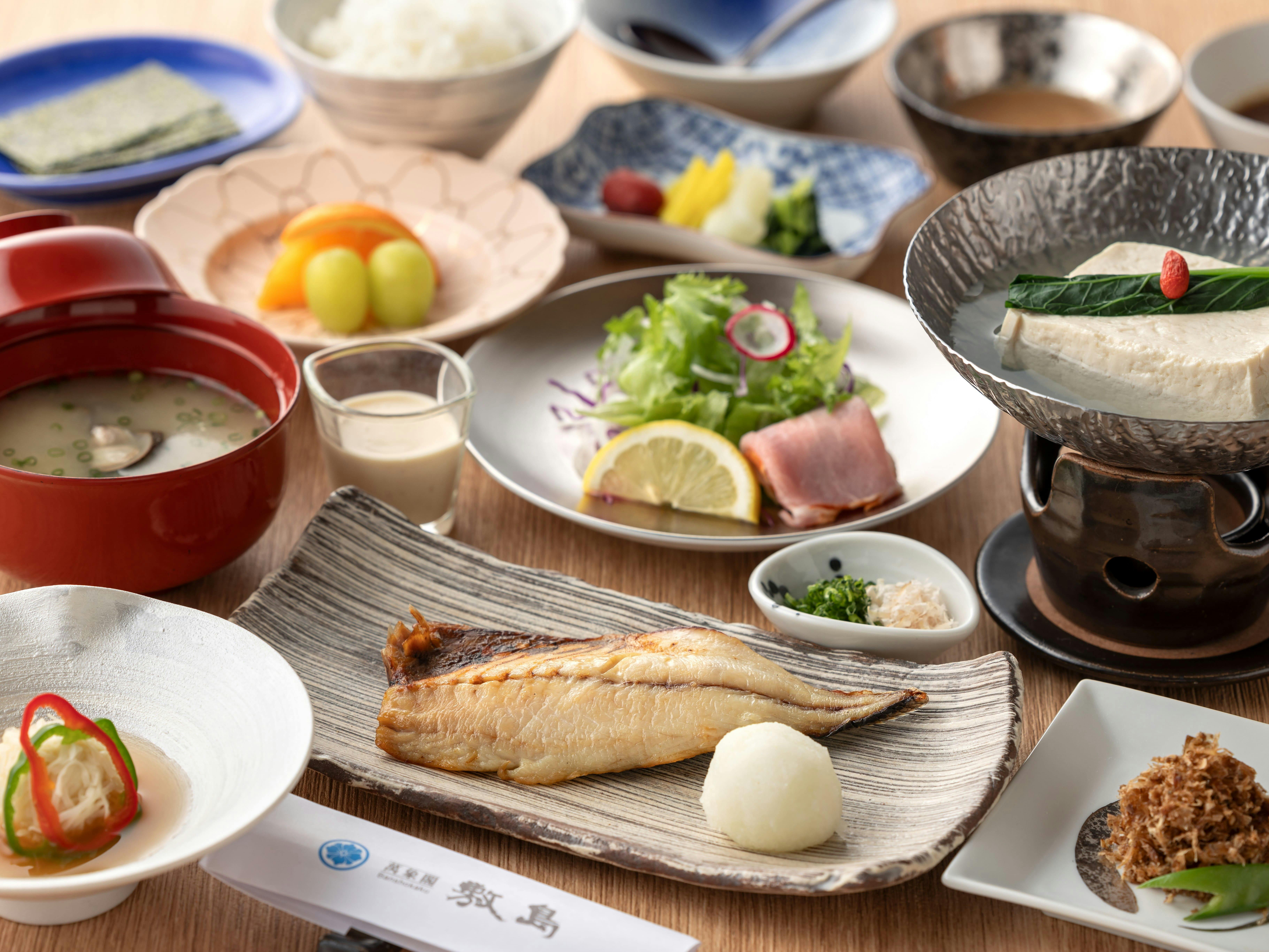 【嬉野温泉名物】温泉湯豆腐付ご朝食