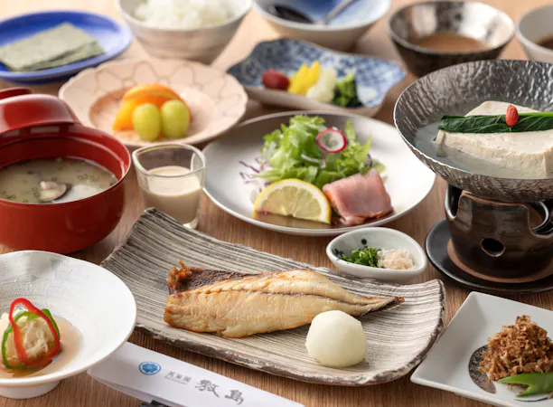 【嬉野温泉名物】温泉湯豆腐付ご朝食