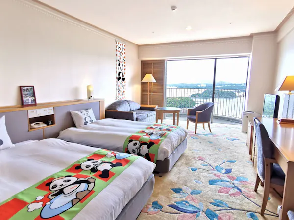 <ビュッフェ>【禁煙】ニコニコパンダルーム!可愛いパンダがお出迎え