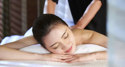 <뷔페>【KANGA 아로마 트리트먼트 40분 포함】마음도 몸도 릴랙스한 휴일