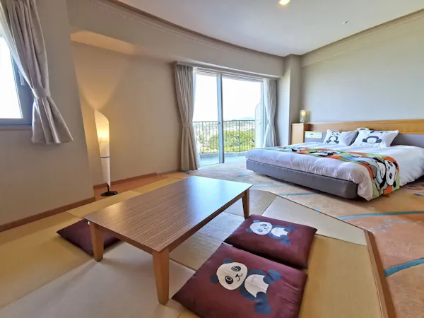 ห้องนิโคะนิโคะแพนด้า (เตียงคู่)