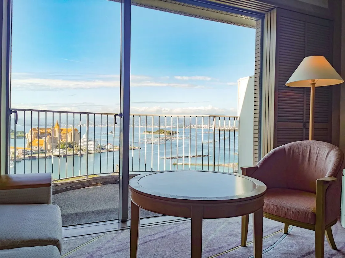 クラブツインルームからの眺望