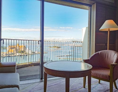 クラブツインルームからの眺望