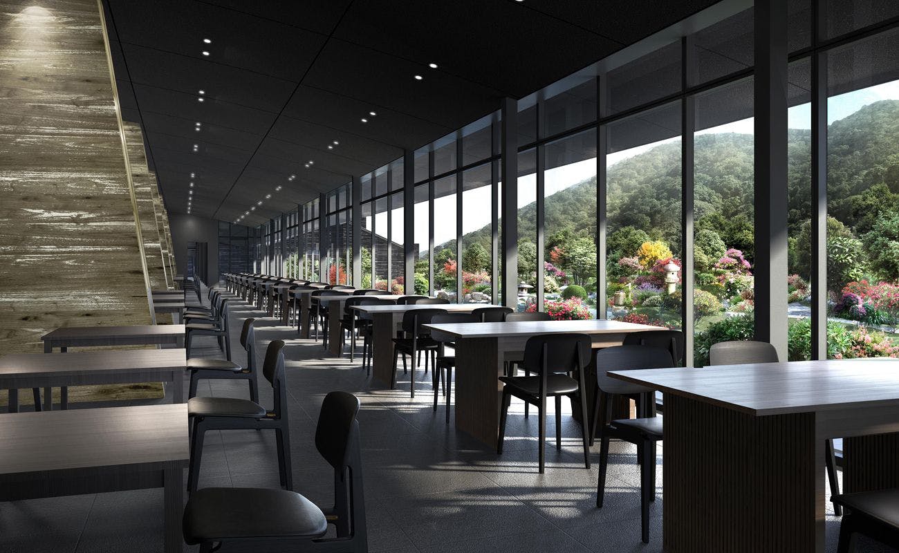 Makan malam dan sarapan di Goyama Dining.