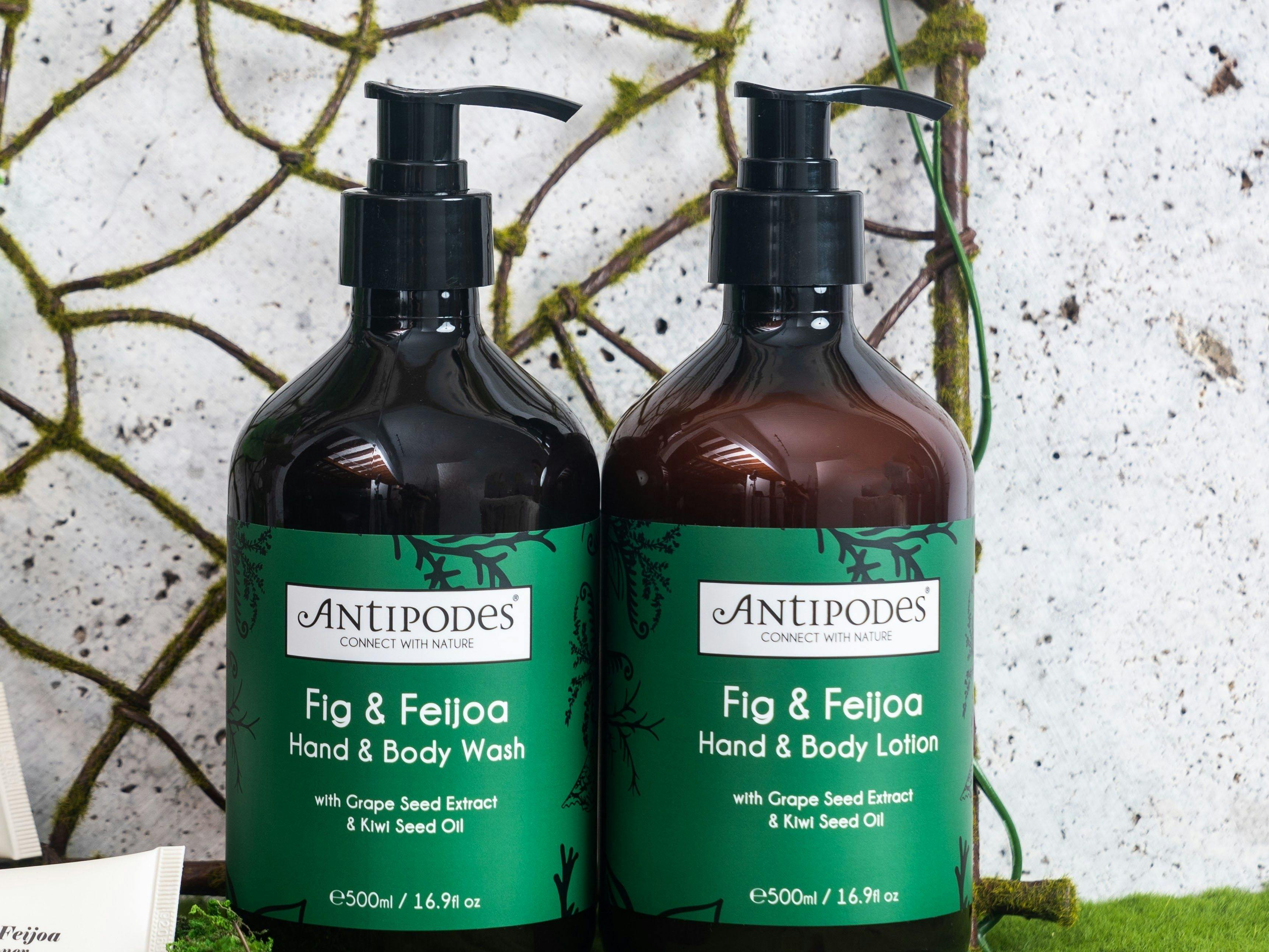 天然植物が原料のナチュラルなアメニティ