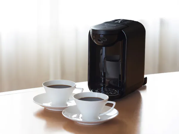 コーヒーマシンが入っています。