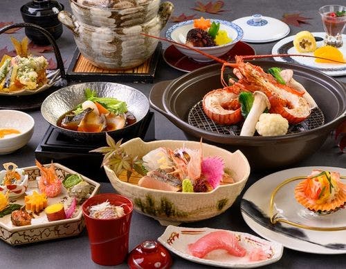 【夕食】味覚コース　※秋冬イメージ