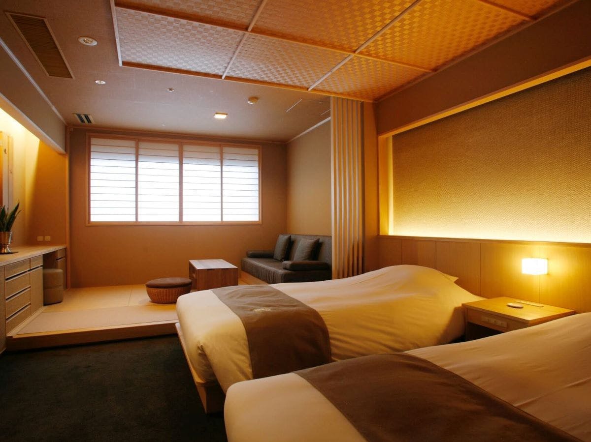 [전망 욕조가 있는 서양식 객실 (45㎡) - 예시]