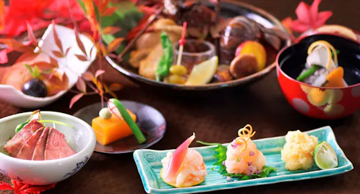 日本料理「綵」~あやぎぬ~9月~12月限定※秋の音連れ 伊勢海老 錦秋会席プラン【1泊2食】