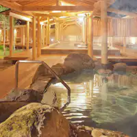 【น้ำพุร้อน Appi “Shirakaba no Yu”】 อ่างอาบน้ำกลางแจ้ง (ฤดูร้อน)