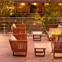 Cafe&Bar|カフェテラス(夕刻)