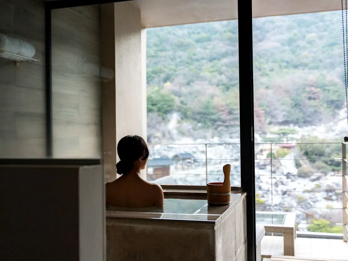 Private hot spring|客室温泉