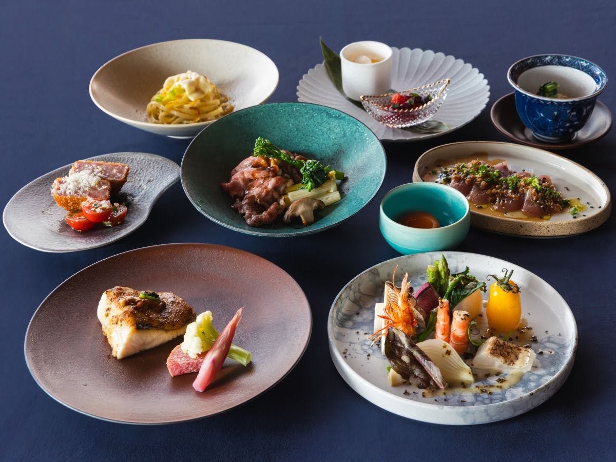 Dinner｜宿泊棟メニュー例