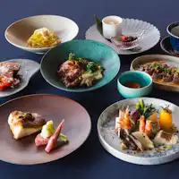 Dinner|宿泊棟メニュー例