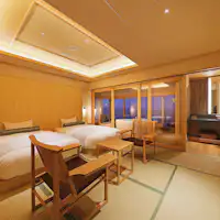 ビューバスツインモダン和室:客室