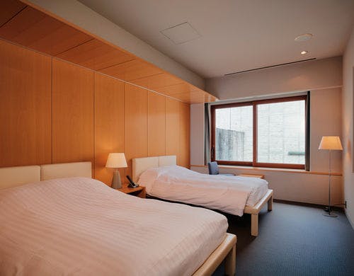 213号室（想紅）ベッドルーム